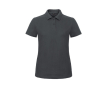Polo pour femme en coton piqué à manches courtes 180 g/m² B&C couleur anthracite
