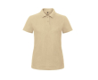 Polo pour femme en coton piqué à manches courtes 180 g/m² B&C couleur beige