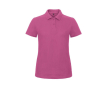 Polo pour femme en coton piqué à manches courtes 180 g/m² B&C couleur rose