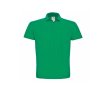 Polo pour homme en coton piqué avec 2 boutons 180 g/m² B&C couleur vert