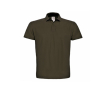 Polo pour homme en coton piqué avec 2 boutons 180 g/m² B&C couleur marron