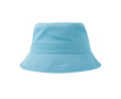 Bonnet enfant en sergé de coton avec protection UV 280 g/m² couleur bleu ciel
