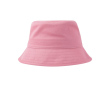 Bonnet enfant en sergé de coton avec protection UV 280 g/m² couleur rose