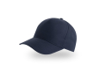 Casquette pour enfants en polyester recyclé de baseball 220 g/m² couleur bleu marine
