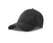 Casquette en polyester recyclé et élasthanne, dry tech 195 g/m² couleur noir
