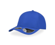 Casquette fabriquée à partir de bouteilles avec visière 115 g/m² couleur bleu roi