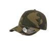 Casquette en coton style américain années 90 avec effet usé 280 g/m² couleur camouflage