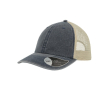 Casquette de camionneur vintage en coton avec maille arrière 250 g/m² couleur bleu marine