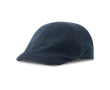 Béret de style rétro en coton recyclé et bio 260 g/m2 couleur bleu marine
