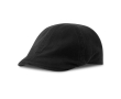 Béret de style rétro en coton recyclé et bio 260 g/m2 couleur noir