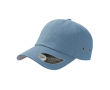 Casquette de baseball en sergé de coton avec œillets 250 g/m2 couleur bleu ciel