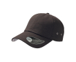Casquette de baseball en sergé de coton avec œillets 250 g/m2 couleur marron