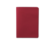 Porte-documents avec 2 séparateurs et intérieur transparent couleur bordeaux