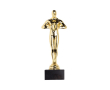 Trophée statuette dorée idéal pour récompenser quelqu'un couleur doré