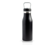 Bouteille thermique compartiment pour le couvercle et poignée 510 ml couleur noir