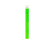 Bracelet en tyvek idéal pour les festivals, résistant à l'eau couleur vert clair