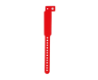 Bracelet d'identification enfant, idéal pour les fêtes et événements couleur rouge