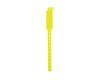 Bracelet en vinyle fluorescent pour festivals et fêtes couleur jaune clair
