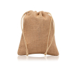 Sac artisanat en jute avec deux attaches intégrées couleur marron clair