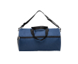 Sac de sport en polyester 600D avec poche pour chaussures couleur bleu marine