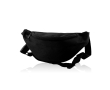 Banane en polyester 600D idéale pour la marche avec sangle ajustable couleur noir