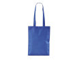 Sac en non-tissé avec longues poignées idéal pour les courses 70 g/m² couleur bleu roi