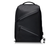 Sac à dos PC antivol en polyester et bandes réfléchissantes 15,6'' couleur noir