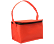 Sac isotherme classique avec espace pour six canettes 80 g/m² couleur rouge