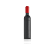 Tire-bouchon en plastique en forme de bouteille avec aimant intégré couleur noir