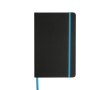 Carnet en cuir synthétique avec couverture A5 pages lisses couleur turquoise