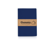 Carnet durable fabriqué en papier de pierre A5 pages lisses couleur bleu marine