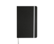 Carnet en cuir synthétique avec couverture A5 pages lisses couleur blanc
