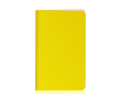 Carnet en carton coloré avec dos cousu A6 feuilles lisses couleur jaune clair
