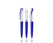 Stylo de type cygne en plastique coloré avec encre noire couleur bleu roi