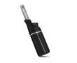 Briquet électronique idéal pour la cuisine avec poignée large couleur noir