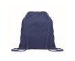 Sac à dos en corde de coton recyclé et RPET 140g/m² couleur bleu roi