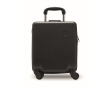 Valise cabine en ABS, 4 roulettes et serrure à combinaison, 14 pouces couleur noir