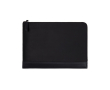 Housse PC rembourrée en polyester recyclé avec fermeture éclair 16\" couleur noir