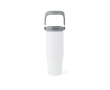 Bouteille isotherme en acier inoxydable recyclé avec poignée de 880 ml couleur blanc