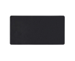 Tapis de bureau en cuir synthétique et polyester recyclé couleur noir