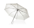 Parapluie en RPET résistant au vent avec poignée à clip Ø97 couleur beige
