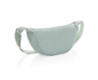 Sac bandoulière réglable en polyester recyclé avec grand compartiment couleur vert olive