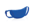 Sac bandoulière réglable en polyester recyclé avec grand compartiment couleur bleu roi