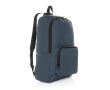 Sac à dos pliable en RPET léger avec compartiment frontal couleur bleu marine
