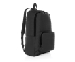 Sac à dos pliable en RPET léger avec compartiment frontal couleur noir
