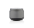 Haut-parleur sans fil en plastique recyclé avec microphone de 3W couleur gris