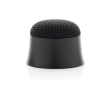 Enceinte magnétique en plastique recyclé et support pour téléphone couleur noir