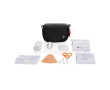 Trousse de premiers secours en nubuck avec 15 accessoires couleur noir