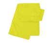 Écharpe polaire en polyester brodé avec votre logo Foulard Polar couleur jaune