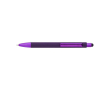Stylo de luxe avec finition mate, détails brillants et encre bleue couleur violet